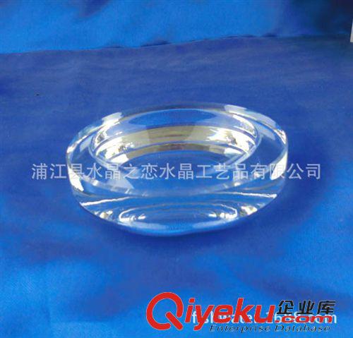 水晶酒店用品 廠家批發(fā)供應 精品水晶心形蠟燭臺，水晶禮品