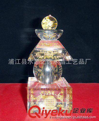 宗教用品 廠家直銷 水晶五色塔 水晶舍利塔等水晶佛教工藝品原始圖片2