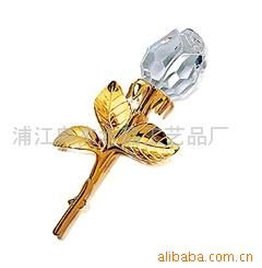 水晶玫瑰 供應(yīng)水晶玫瑰等精品水晶工藝品 廠家直銷(xiāo)