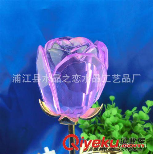 水晶玫瑰 大號花蕊款水晶玫瑰 全網(wǎng){zd1}價現(xiàn)貨供應(yīng) 4色可選 520禮品