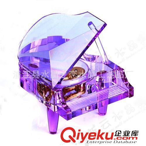 鋼琴、八音盒、樂(lè)器系列 供應(yīng)本司為芙蓉王企業(yè)定做的水晶鋼琴
