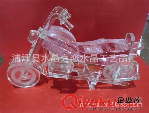 交通工具模型 供應小號水晶摩托車模型