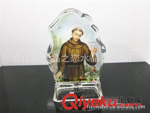 圣誕節(jié)禮品 廠家直銷 供應(yīng)閃光彩印水晶冰山等水晶禮品