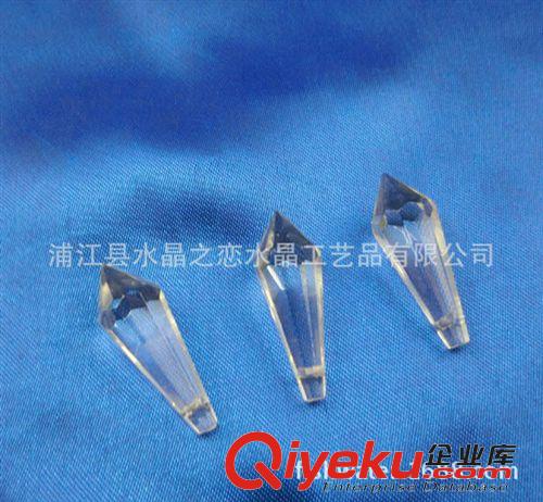 水晶燈飾配件 現(xiàn)貨供應(yīng)廠家直銷 63mm仿進口水晶鐘南柱 水晶尖珠 水晶燈飾配件原始圖片2