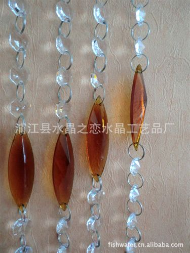 水晶門(mén)簾 廠家現(xiàn)貨供應(yīng)水晶門(mén)簾，水晶窗簾 款式，顏色多樣ML0964原始圖片2