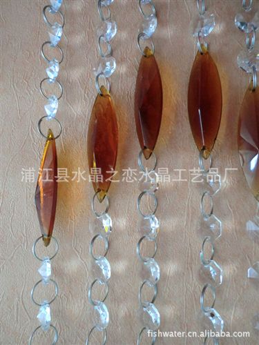 水晶門(mén)簾 廠家現(xiàn)貨供應(yīng)水晶門(mén)簾，水晶窗簾 款式，顏色多樣ML0964原始圖片3