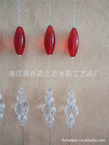 水晶門簾 優(yōu)惠供應(yīng)靚麗多彩水晶門簾，水晶窗簾 款式，顏色多樣ML0973原始圖片3