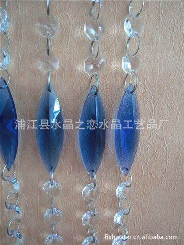 水晶門(mén)簾 廠家直銷(xiāo) 現(xiàn)貨供應(yīng)水晶門(mén)簾 款式，顏色多樣ML0965原始圖片2