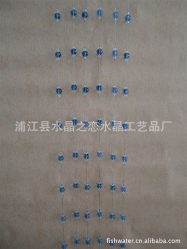 水晶門(mén)簾 廠家直銷(xiāo) 現(xiàn)貨供應(yīng)水晶門(mén)簾 款式，顏色多樣ML0965