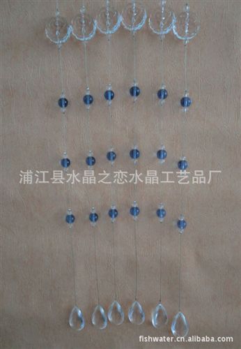 水晶門簾 優(yōu)惠供應(yīng)水晶門簾，低價供應(yīng)水晶窗簾 款式，顏色多樣ML0963原始圖片3