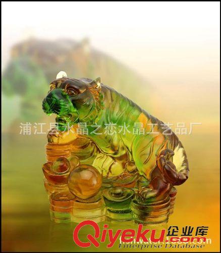 生肖年禮品 供應(yīng)gd琉璃十二生肖擺件---生肖牛琉璃擺件