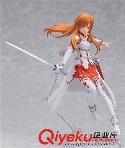 三月新款 義烏咖芝動漫手辦模型SAO 刀劍神域 Figma 178 亞絲娜桐人可動