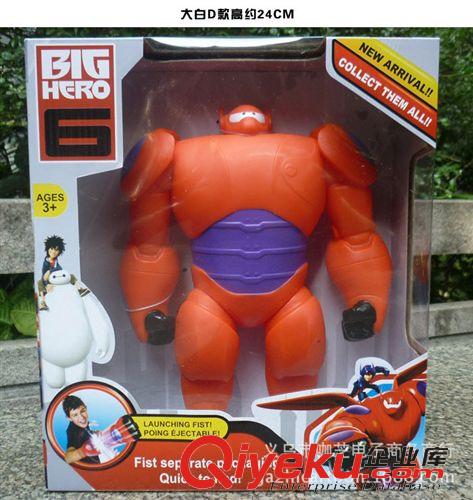 三月新款 義烏咖芝動漫批發(fā)模型公仔超能陸戰(zhàn)隊 big hero6 Baymax 大白胖子原始圖片2