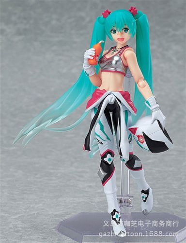 2015年{zx1}產(chǎn)品 義烏咖芝動(dòng)漫公仔批發(fā) MIKU2015賽車初音摩托車2013 EV MIRAI