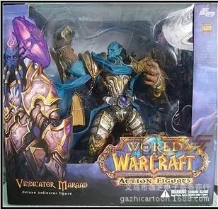 魔獸世界系列 動漫游戲公仔批發(fā)暴雪魔獸世界WOW DC2 德萊尼圣騎士手辦 模型原始圖片2