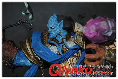 魔獸世界系列 動漫游戲公仔批發(fā)暴雪魔獸世界WOW DC2 德萊尼圣騎士手辦 模型原始圖片3