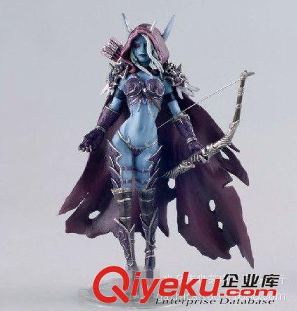 魔獸世界系列 咖芝動(dòng)漫手辦批發(fā)游戲手游DC6魔獸世界 希爾瓦娜斯 黑暗游俠人偶原始圖片2