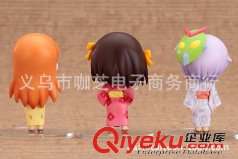 Q版粘土系列 廠家直銷咖芝動漫玩具手辦批發(fā)Q版粘土3款 涼宮春日的憂郁 夏祭原始圖片3