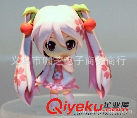 Q版粘土系列 廠家直銷咖芝動漫手辦批發(fā)Q版粘土 初音未來MIKU櫻花初音97a#原始圖片2
