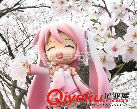 Q版粘土系列 廠家直銷咖芝動漫手辦批發(fā)Q版粘土 初音未來MIKU櫻花初音97a#原始圖片3