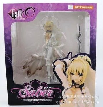 FATE命運長夜 義烏咖芝動漫命運之夜Fate EXTRA CCC Saber2代婚紗塞巴尼祿新娘