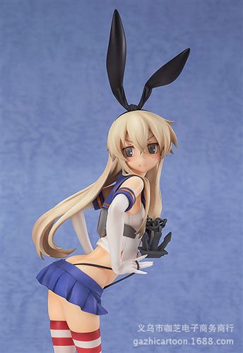 艦隊collection 咖芝動漫手辦批發(fā) Goodsmile艦隊Collection艦娘島風 雙炮醬手辦