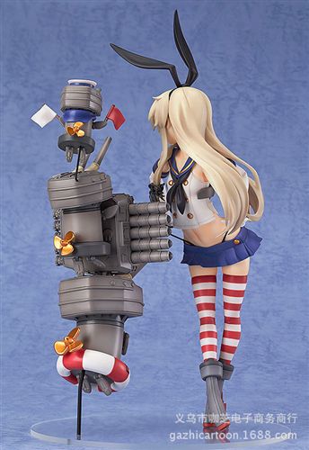 艦隊collection 咖芝動漫手辦批發(fā) Goodsmile艦隊Collection艦娘島風 雙炮醬手辦