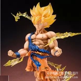 七龍珠 Dragon Ball 義烏動漫批發(fā)bandai萬代七龍珠魂限定 ZERO 超級賽亞人戰(zhàn)損孫悟空