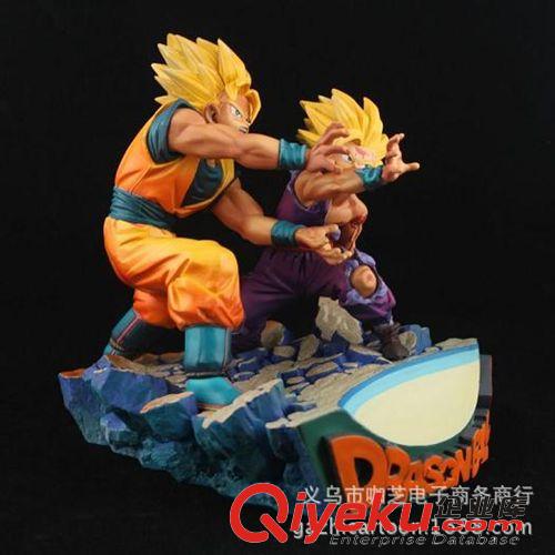 七龍珠 Dragon Ball 義烏動漫批發(fā)七龍珠 造型神話 悟空 悟飯 父子沖擊波