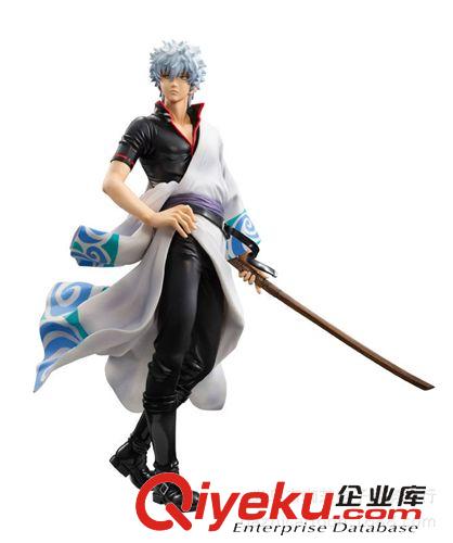 銀魂 義烏咖芝動(dòng)漫手辦銀魂 Gintama 坂田銀時(shí) 紅櫻篇ver 盒裝手辦人偶原始圖片3
