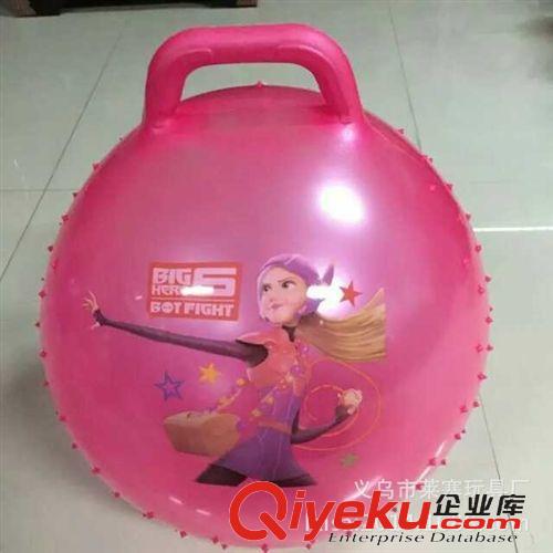 搪膠玩具 工廠直銷爆款 big6大白 30cm手柄球 am球 品質(zhì)保證 dz2228原始圖片2