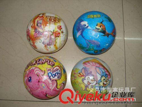 搪膠玩具 廠家訂做各種款式pvc球 充氣玩具球 加厚防破玩具球 dz2061原始圖片2
