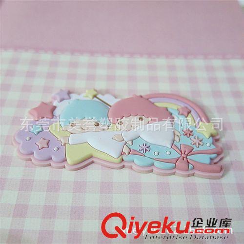 冰箱貼 LittleTwinStars雙子星夢幻冰箱貼 軟膠背磁鐵 多款混批原始圖片2