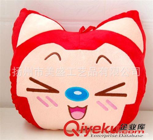 毛絨功能性玩具類 毛絨 阿貍抱枕毛絨暖手捂靠墊靠枕創(chuàng)意 禮品工廠生產加工原始圖片3
