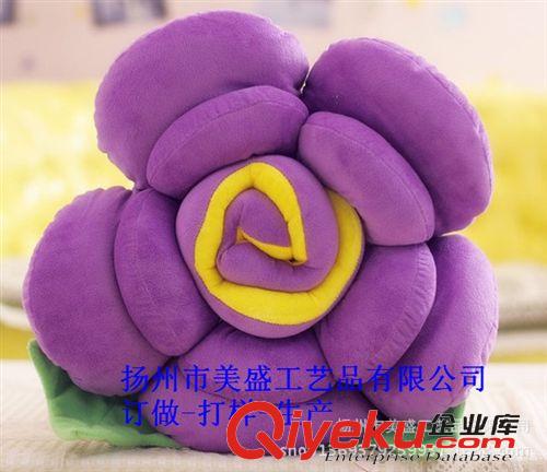 婚慶類 訂做生產大號玫瑰花抱枕靠墊毛絨玩具批發結婚慶活動送生日禮物