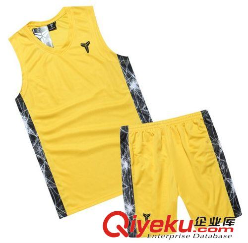 籃球服 批發新品籃球服套裝科比球衣男士訓練服背心隊服團購定制印字印號原始圖片2