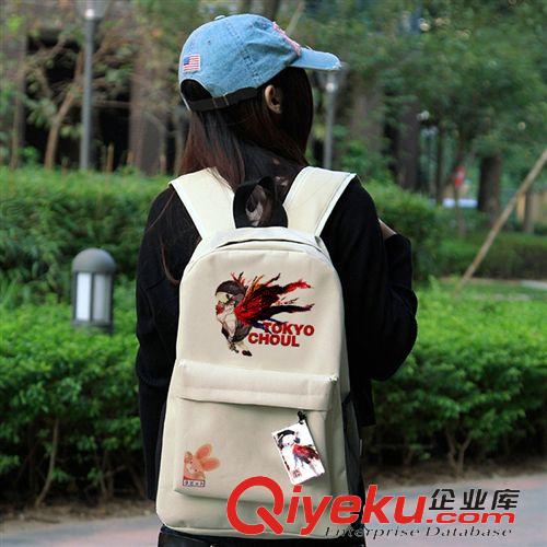 D-東京食尸鬼 漫導士 東京食尸鬼霧島董香 雙肩背包書包休閑旅行包動漫周邊原始圖片3