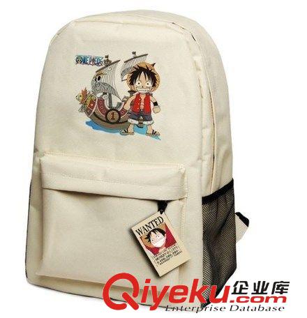 H-海賊王 海賊王托尼·托尼喬巴 可愛雙肩背包 休閑包 動(dòng)漫周邊