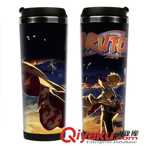 H-火影忍者 火影忍者 水杯杯子 隨行杯 雙層隔熱杯 動漫周邊