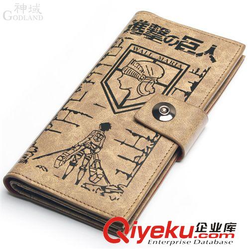 J-進(jìn)擊的巨人 進(jìn)擊的巨人錢包三笠利威爾兵長(zhǎng)調(diào)查兵團(tuán)自由之翼動(dòng)漫錢包男女短款