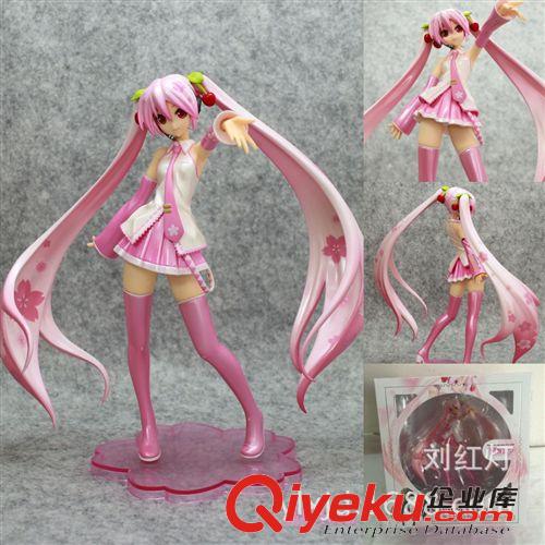 2014年12月份新产品 批发初音手办 2014 初音未来sakura Miku 樱花初音 初音q版手办