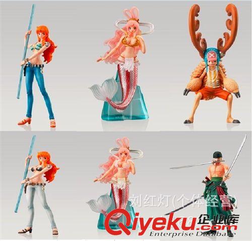 2014年5月份新產(chǎn)品 供應(yīng)批發(fā)動(dòng)漫。手辦公仔。海賊王。69代6款海賊王（1白星+1隱藏版原始圖片2