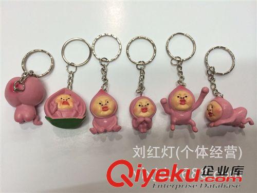 農場精靈 供應批發動漫   農場精靈 小桃君 小屁桃 6款小肥桃扣原始圖片2