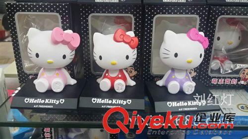 搖頭公仔 批發手辦玩具 Hello kitty KT貓搖頭公仔 辦公汽車擺件