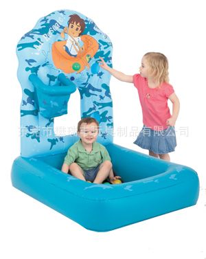 充氣玩具 供應沖氣玩具,沖氣籃球架，PVC沖氣產品,沖氣贈品 吹氣果實葡萄原始圖片3