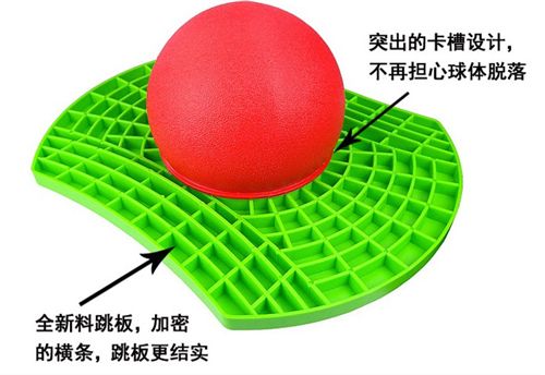 新奇特創(chuàng)意玩具 廠家直銷彈跳加厚健身ss蹦蹦球 批發(fā)健身器材批發(fā)原始圖片2