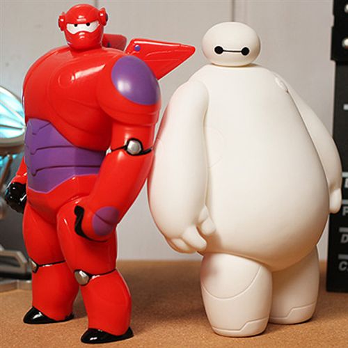 新奇特创意玩具 新品BAYMAX 超能陆战队10寸超能陆战队2款白胖子六大英雄摆偶