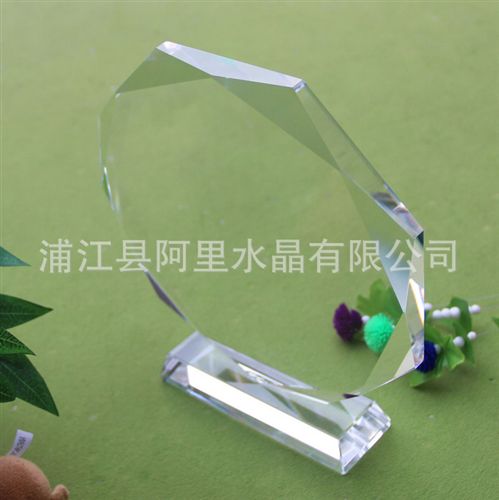 水晶獎杯獎牌系列 晶韻批發定制多規格水晶獎杯獎牌免費刻字LOGO原始圖片2