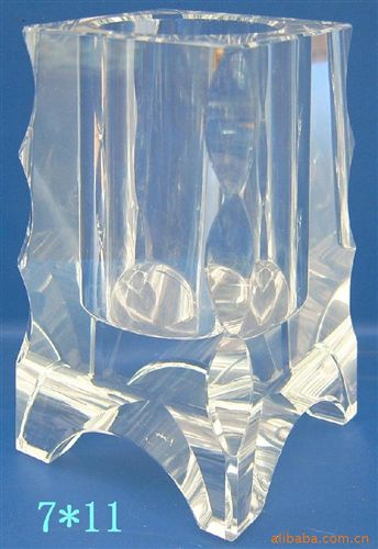 水晶辦公禮品系列 廠家精品制造各種規(guī)格水晶筆筒水晶辦公學(xué)習(xí)用品原始圖片3