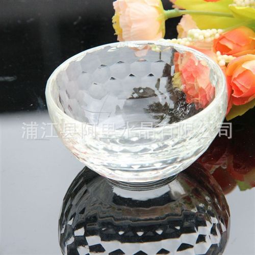酒店用品煙灰缸紙巾盒系列 廠家供應新款水晶碗筷水晶酒店用品水晶精美餐具原始圖片2